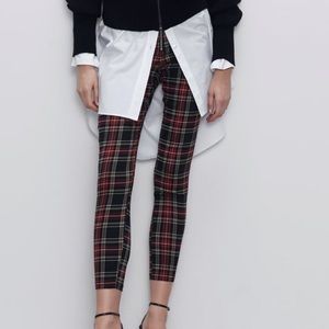 Zara Plaid Leggings
